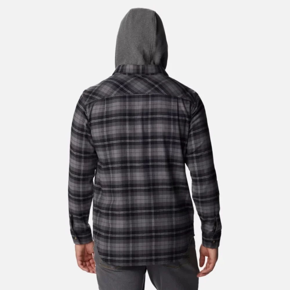 NWT Columbia Men's 'Flare Gun' Stretch Flannel Hoodie, Shacket